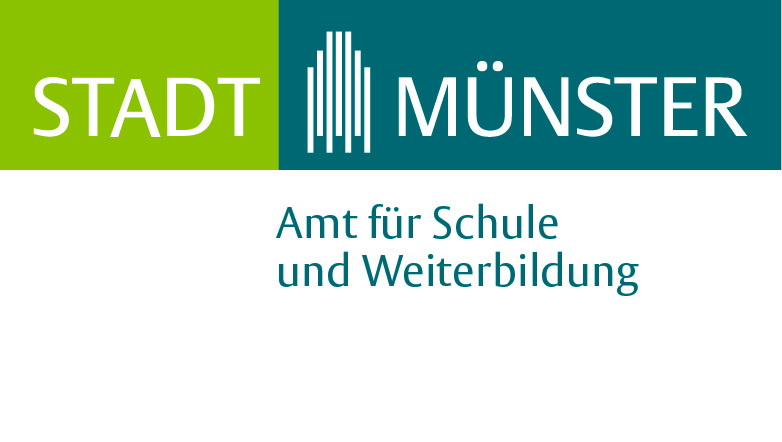 Logo des Amtes für Schule und Weiterbildung der Stadt Münster